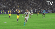 ashley cole celebration GIF by LA Galaxy