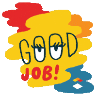 Illustration Good Job Sticker by Instructure: Makers of Canvas