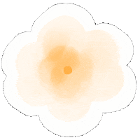 Daisy White Flower Sticker by あないすみーやそこ