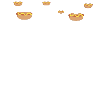 Comida Eating Sticker