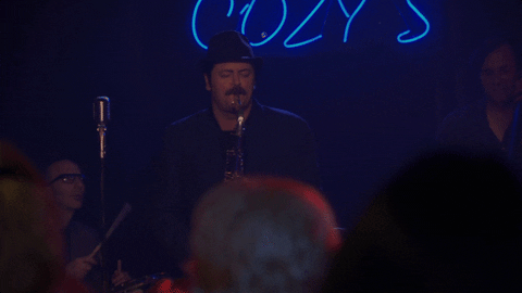 Parks And Recreation Jazz GIF by PeacockTV