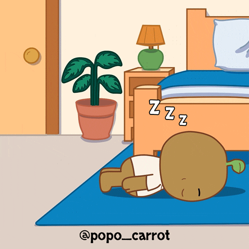 popo_carrot giphyupload tired sleep sleepy GIF