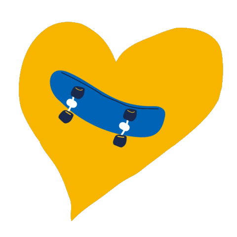 NAUADV heart college university clubs Sticker