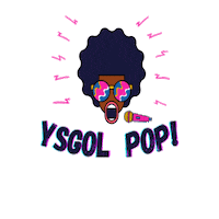 Dydd Miwsig Cymru Sticker by Cymraeg