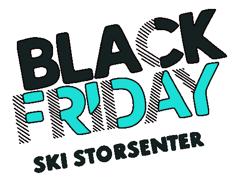 Black Friday Shopping Sticker by Ski Storsenter