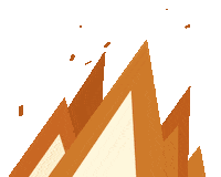 Animation Fire Sticker by Cutout Studio