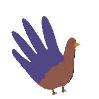 Thanks Giving Sticker Sticker by Eye.ow.art