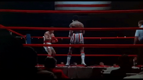 sylvester stallone punch GIF by Rocky