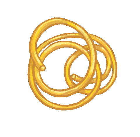 Al Dente Illustration Sticker by Bianca Bosso