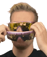 midtownjack sunglasses sunny putting on sunglasses lets get down to business Sticker