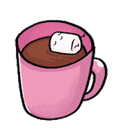 Hot Chocolate Relax Sticker
