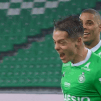 Happy Football GIF by AS Saint-Étienne