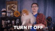 Stop It Turn Off GIF by Dead Meat James
