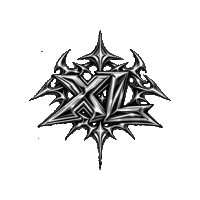 Extra Large Chrome Sticker by Los XL
