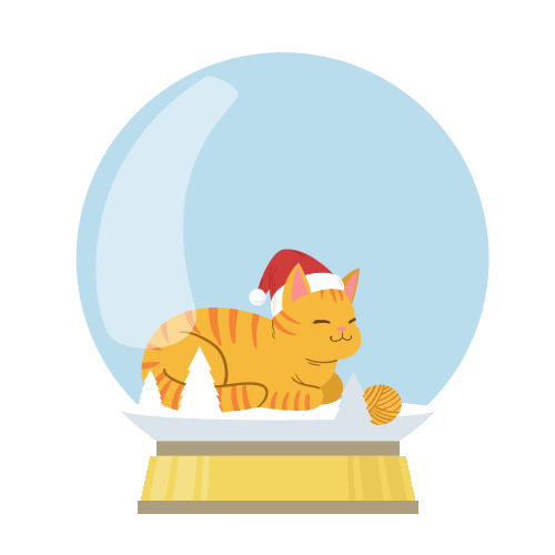 December 25 Cat Sticker