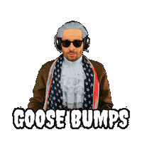 Goosebumps Chills Sticker