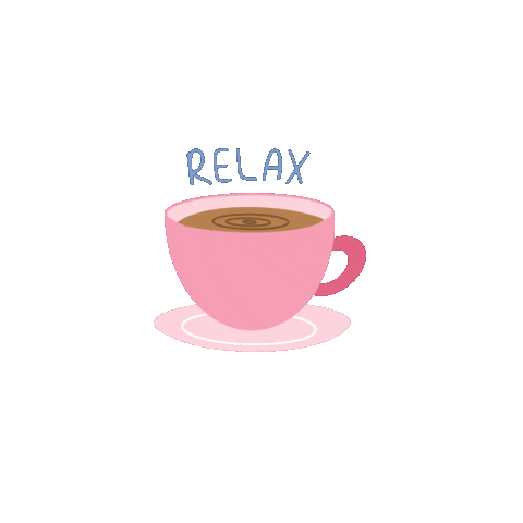 karinstarr giphyupload coffee drink relax Sticker