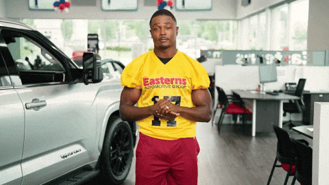 Nfl Im Up GIF by Easterns Automotive Group