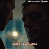 Season 3 Drugs GIF by American Gods
