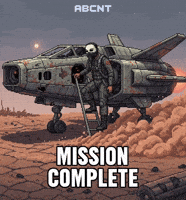 Landing Bounty Hunter GIF by ABCNT