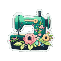 KathieKreativ diy sewing sew nähen Sticker