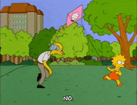 happy lisa simpson GIF
