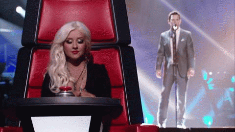 the voice team xtina GIF by Chris Mann