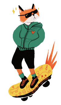 Artcat Sticker