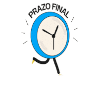 daadbrasil deadline relogio prazo ultimos dias Sticker