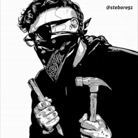 Vibing Rock On GIF