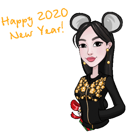 Celebrate New Year Sticker by Rychal de Carne