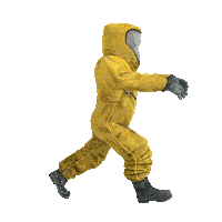 Run Zombie Sticker