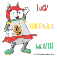 Cat Robot Sticker by Royalrivermusik