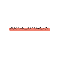 GAUBE_KOSMETIK make-up pmu permanentmakeup permanent Sticker