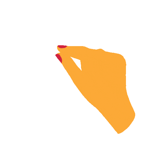 Hand Rotate Sticker