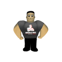 Strongman Dancing Sticker by Hercules Tires