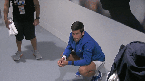 novak djokovic 2019 aussie open GIF by Australian Open