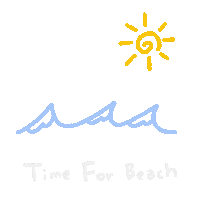 Beach Shining Sticker