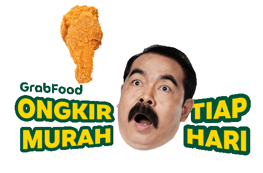 Adam Grabfood Sticker by Grab Indonesia