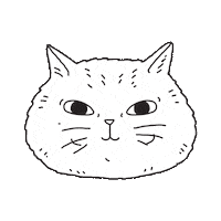 Cat Hello Sticker