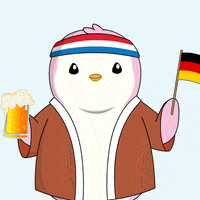 Germany Beer GIF by Pudgy Penguins