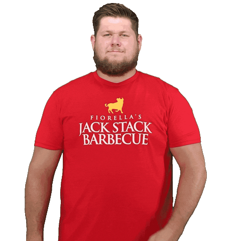Kansas City Chiefs Football Sticker by Jack Stack Barbecue