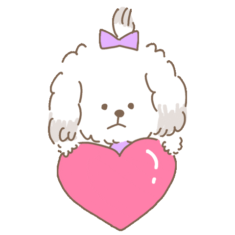 Dog 犬 Sticker by koimoffee
