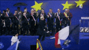 marine le pen archive GIF by franceinfo