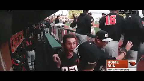 BeaverBaseball giphygifmaker baseball ncaa oregon state GIF
