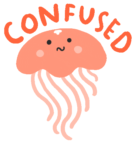 confused jelly Sticker by byputy