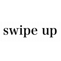keepyourchinup swipe up keepyourchinup swipe up simple swipe up black and white Sticker