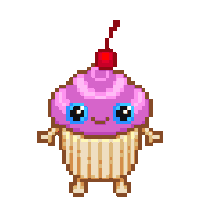 happy dessert Sticker