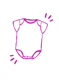 Pink Baby Sticker by Carter's Babies and Kids