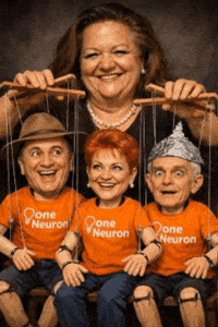 Pauline Hanson Puppets GIF